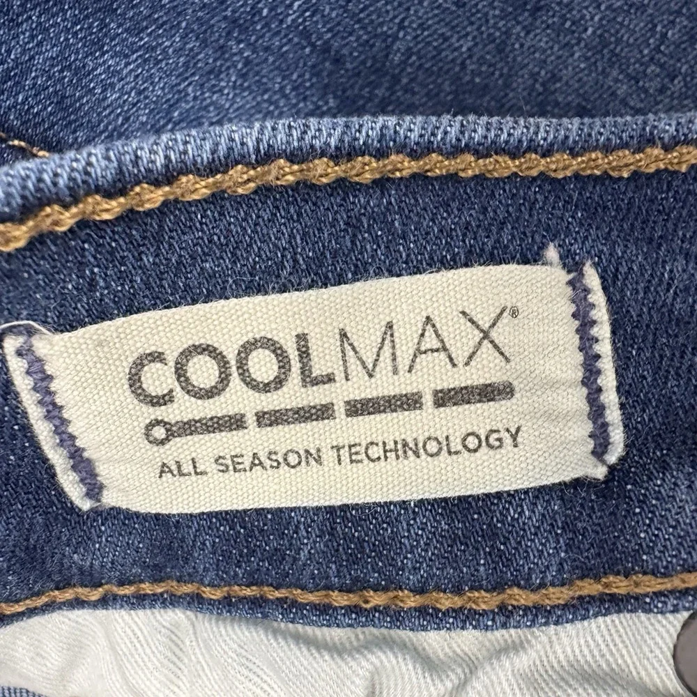 Madewell Athletic Slim CoolMax Jeans Men's 38x32 Blue Stretch Denim